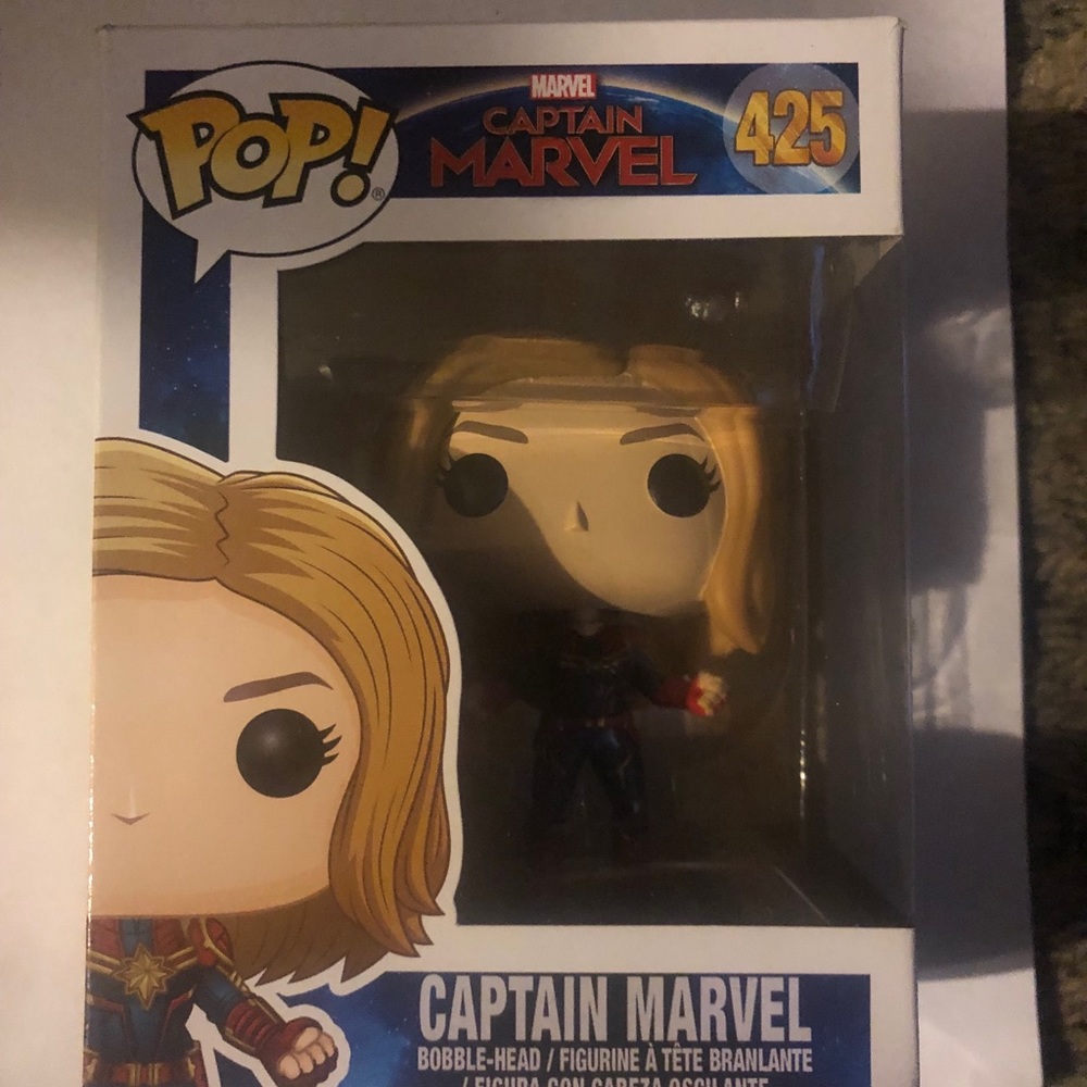 Captain Marvel Funko Pop